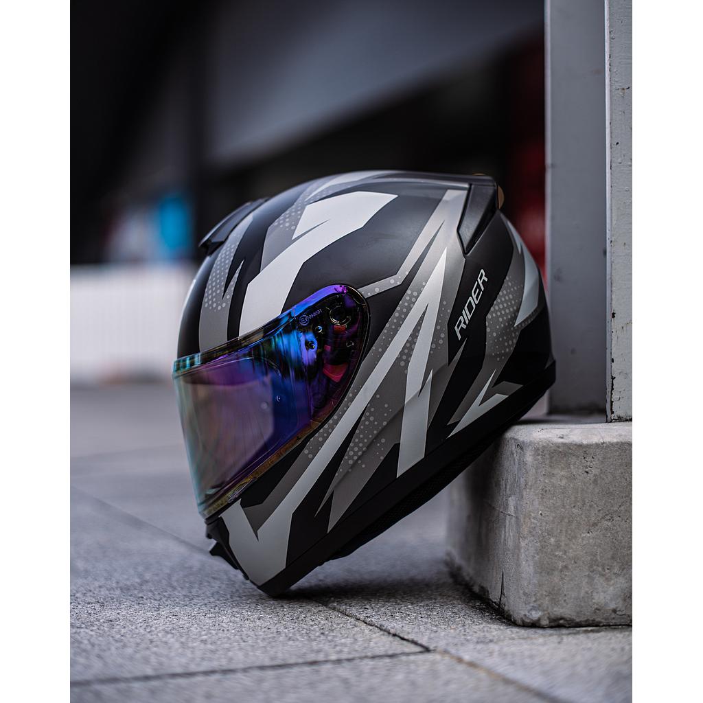 Full Face Vortex #11 GT/Grey XL