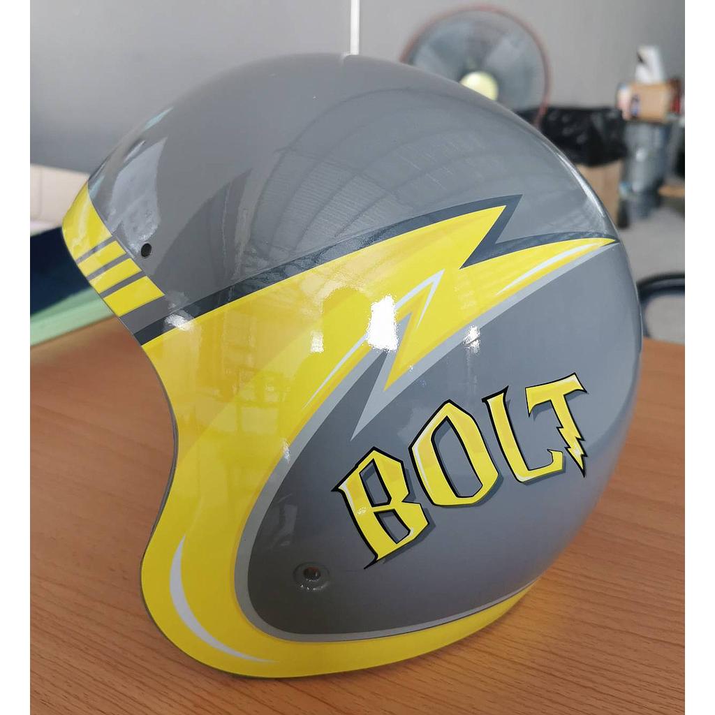 Open Face Vintage (BOLT เทา) 