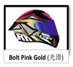 Full Face SPARK #8 Bolt Pink Gold M