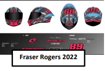 Full Face Rapid RSLT #14 Fraser Rogers 2022 (Matte) XS