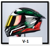 Full Face MASKED RIDER #1 V-1 S 
